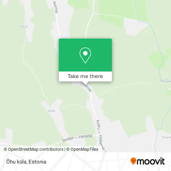 Карта Õhu küla