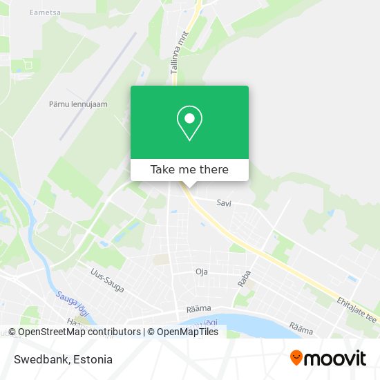 Swedbank map