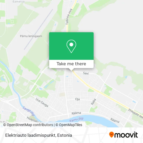 Карта Elektriauto laadimispunkt