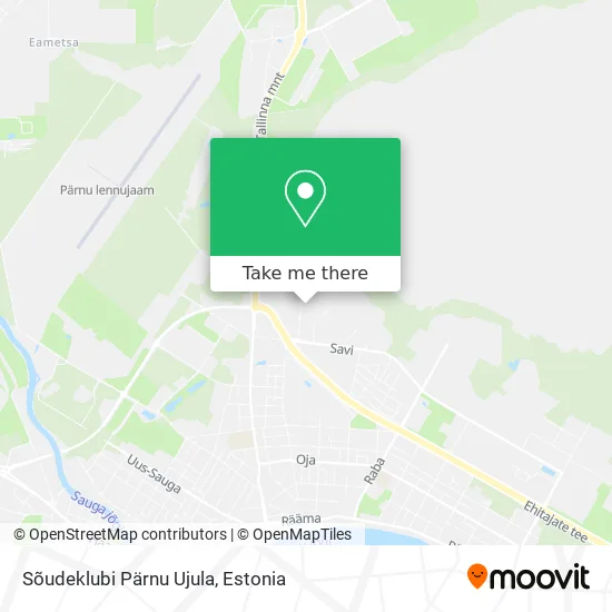 Карта Sõudeklubi Pärnu Ujula