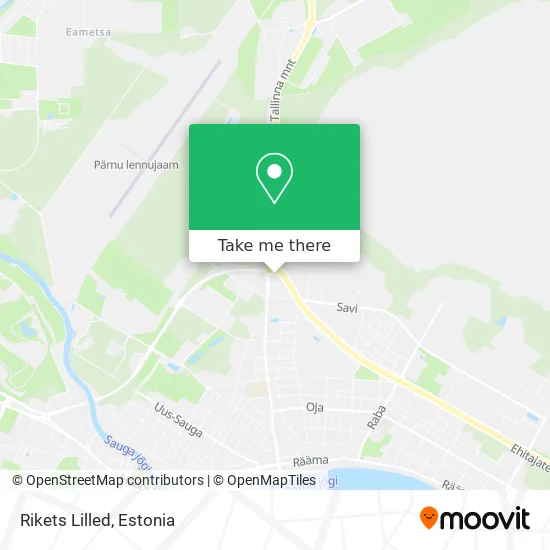 Карта Rikets Lilled
