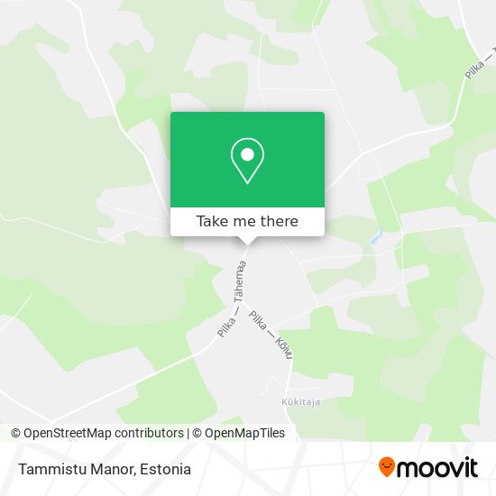 Tammistu Manor map
