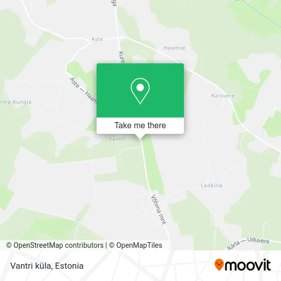 Карта Vantri küla
