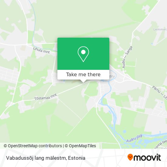 Vabadussõj lang mälestm map