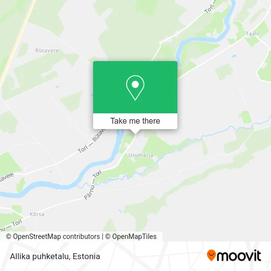 Allika puhketalu map