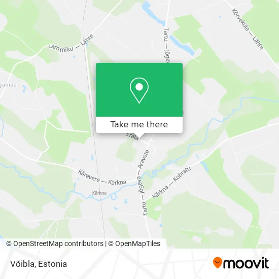 Карта Võibla