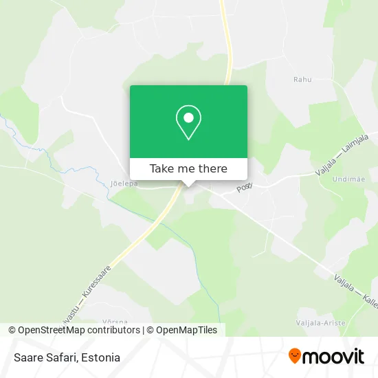 Карта Saare Safari