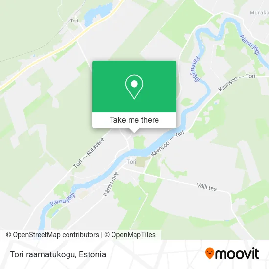 Tori raamatukogu map