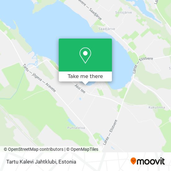 Tartu Kalevi Jahtklubi map