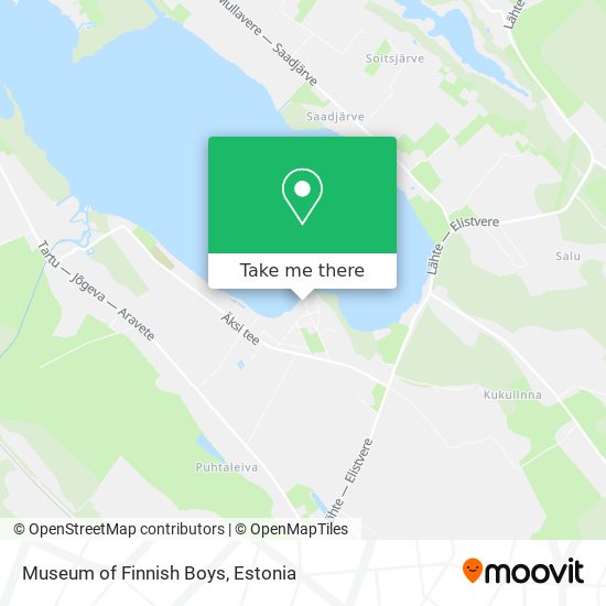 Museum of Finnish Boys map