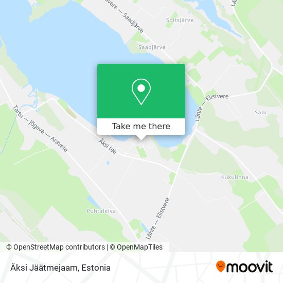 Äksi Jäätmejaam map