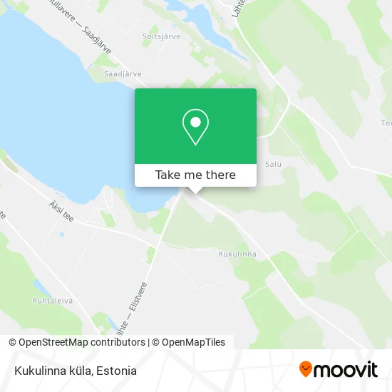 Карта Kukulinna küla