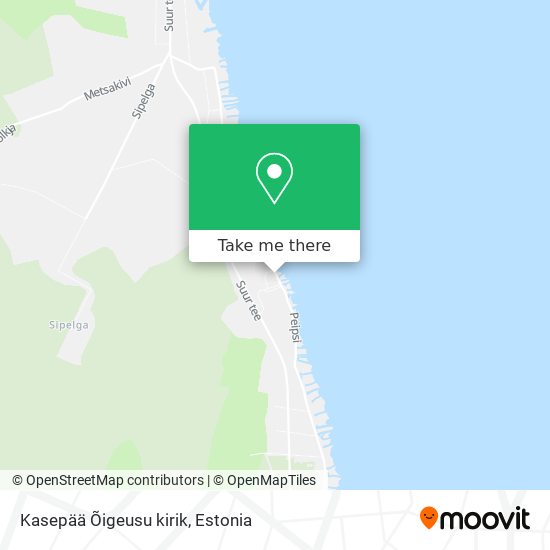 Kasepää Õigeusu kirik map