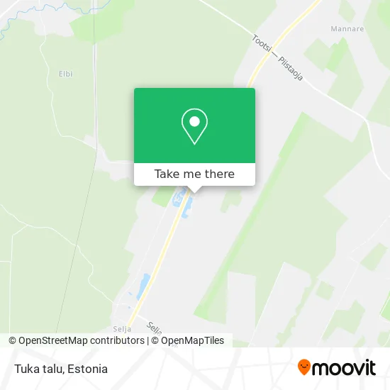Карта Tuka talu