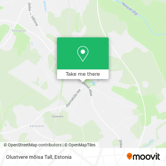 Olustvere mõisa Tall map