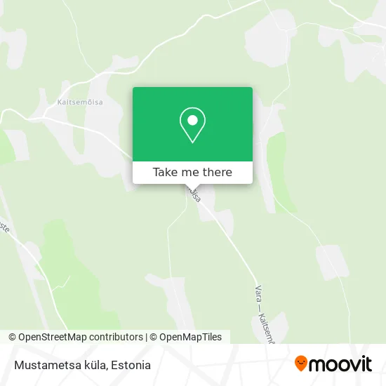Карта Mustametsa küla