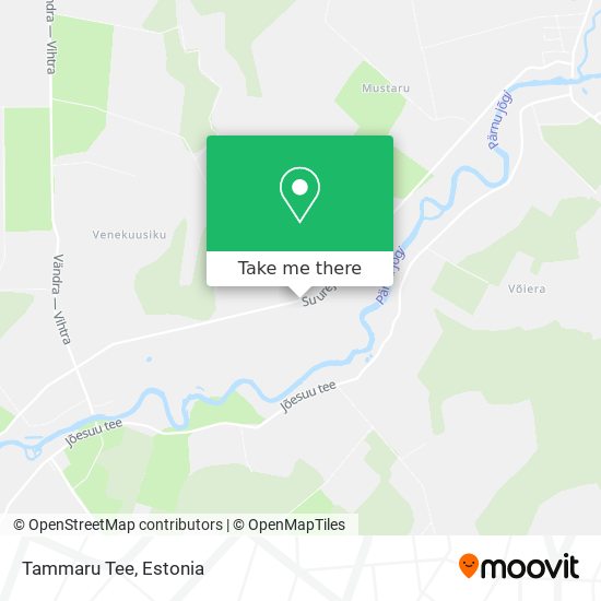 Карта Tammaru Tee