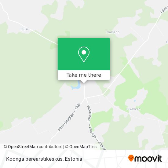 Koonga perearstikeskus map
