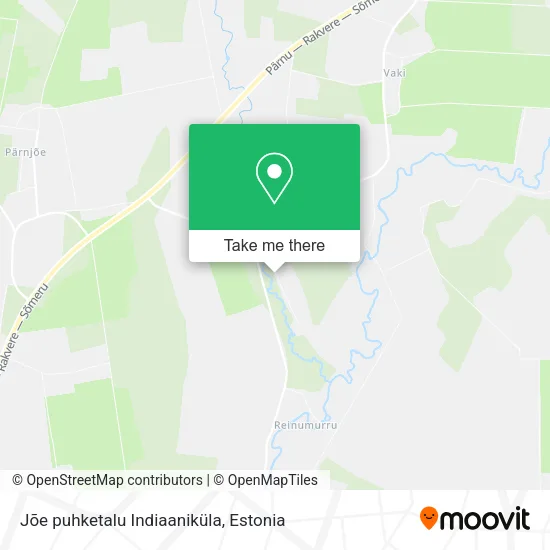 Jõe puhketalu Indiaaniküla map