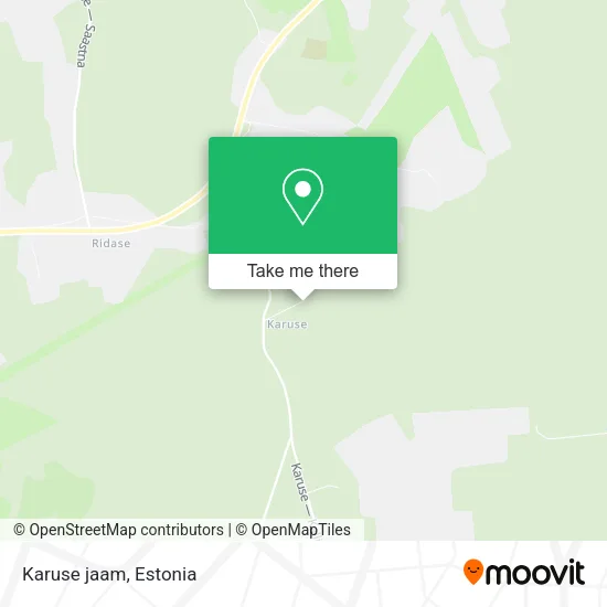 Карта Karuse jaam