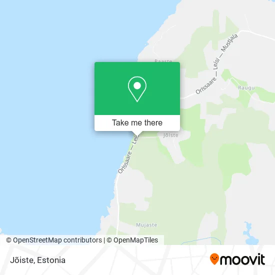 Карта Jõiste