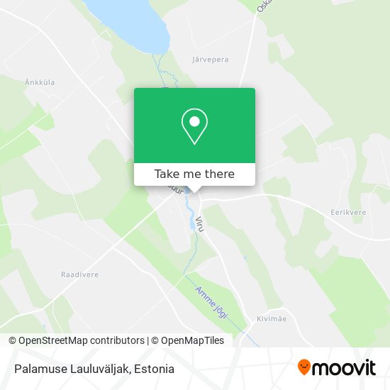 Palamuse Lauluväljak map