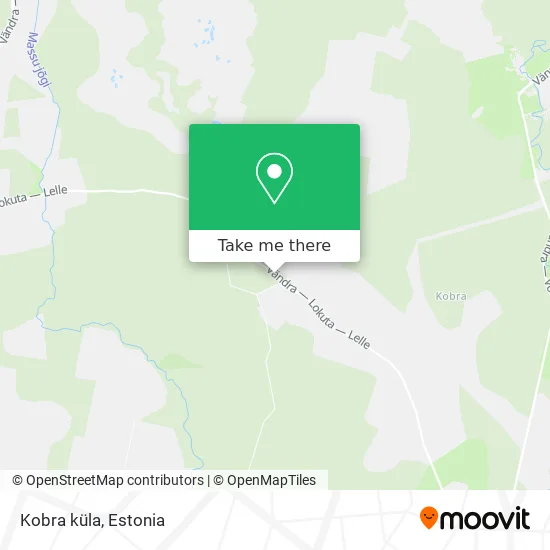 Карта Kobra küla