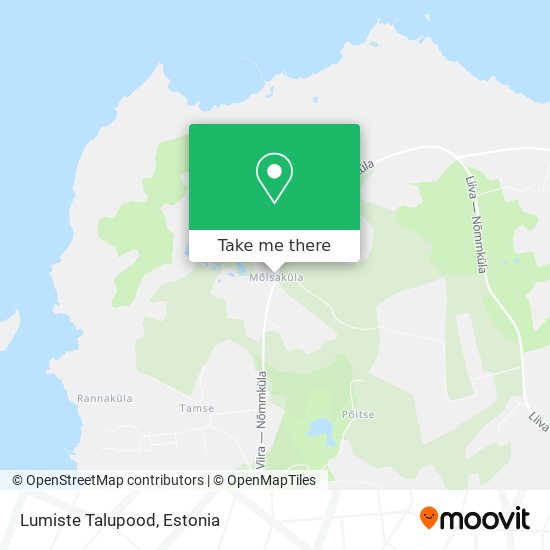 Карта Lumiste Talupood