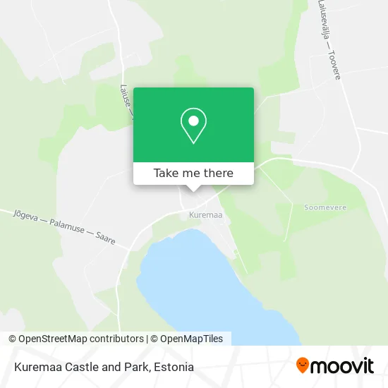 Карта Kuremaa Castle and Park