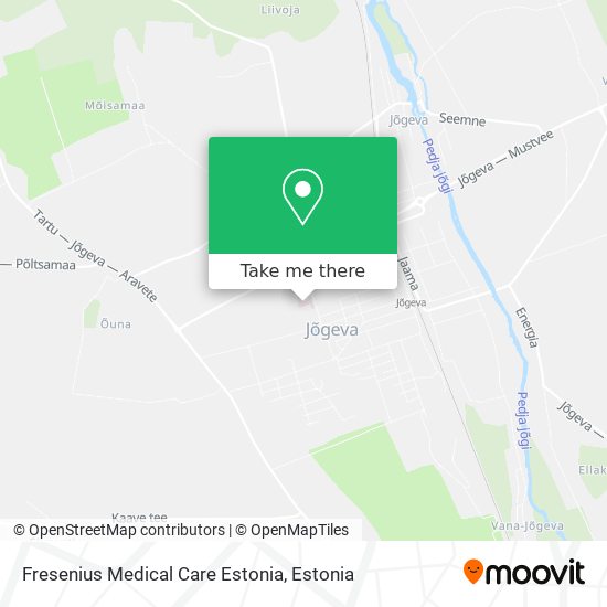 Fresenius Medical Care Estonia map