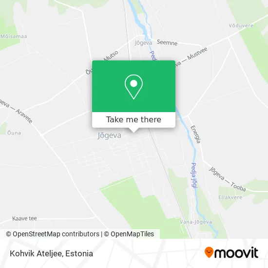 Карта Kohvik Ateljee