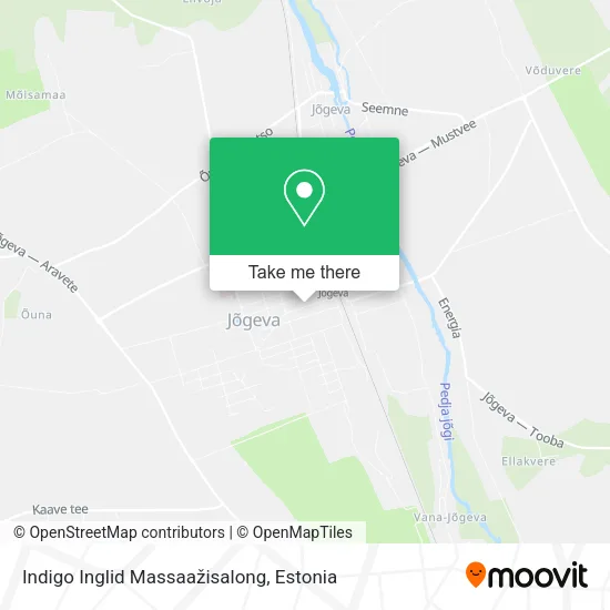 Карта Indigo Inglid Massaažisalong