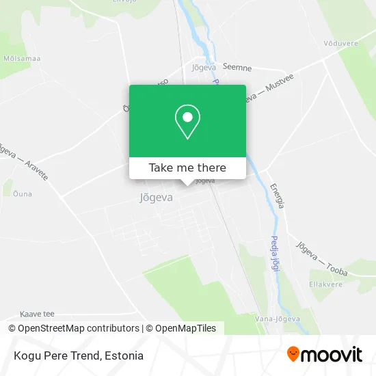 Карта Kogu Pere Trend