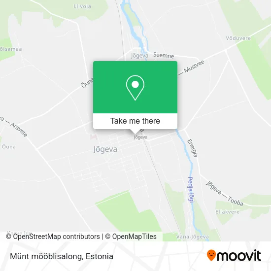 Карта Münt mööblisalong