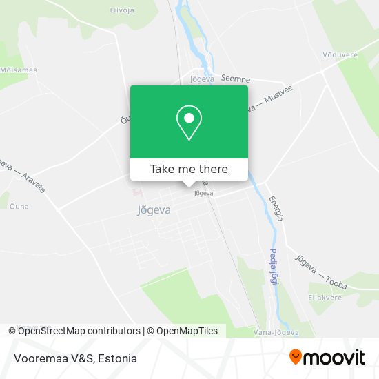 Карта Vooremaa V&S