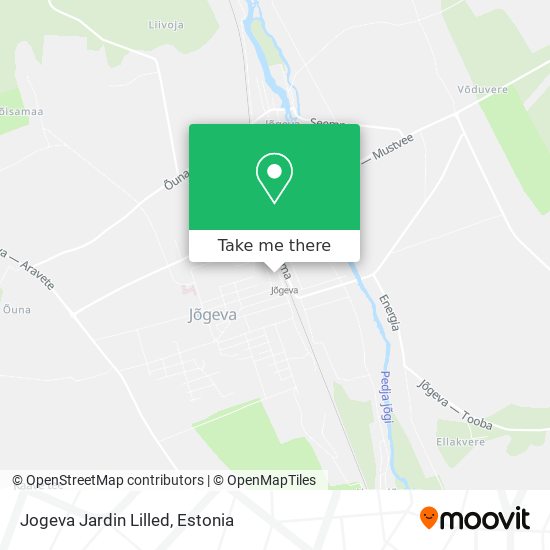 Jogeva Jardin Lilled map