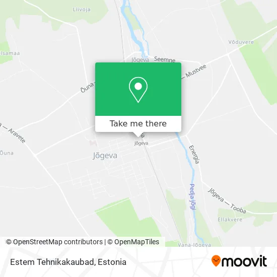 Карта Estem Tehnikakaubad