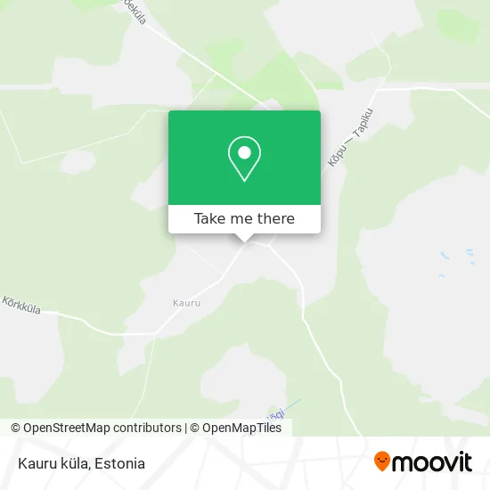 Карта Kauru küla