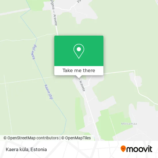 Карта Kaera küla
