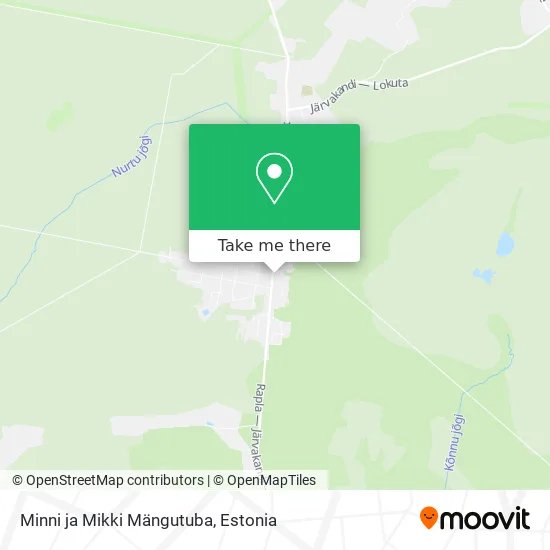 Minni ja Mikki Mängutuba map