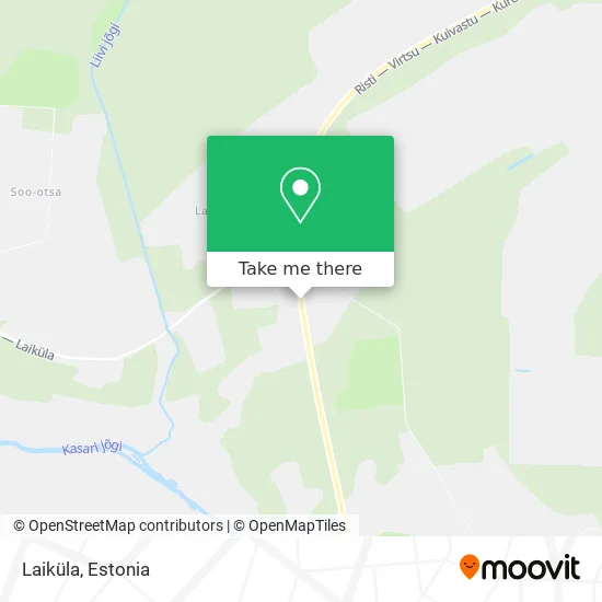 Карта Laiküla