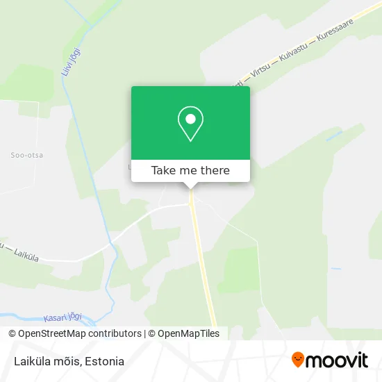Карта Laiküla mõis