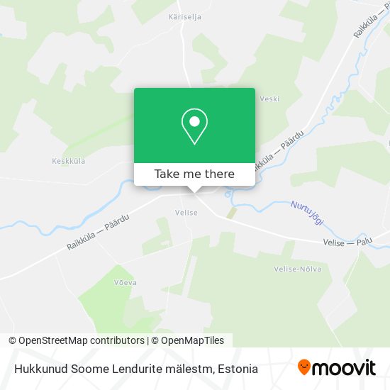 Hukkunud Soome Lendurite mälestm map