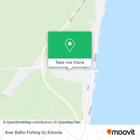 Карта Aver Baltic Fishing Gr