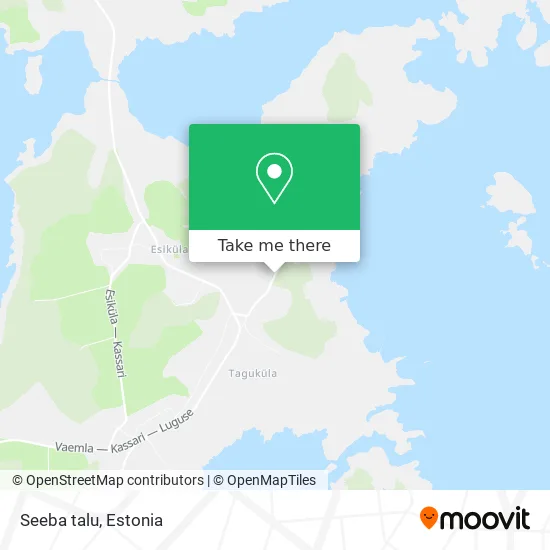 Карта Seeba talu