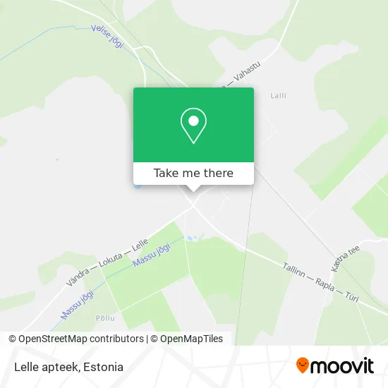 Карта Lelle apteek