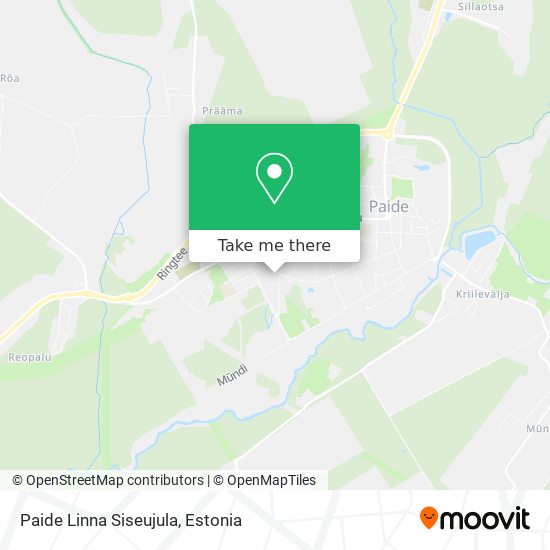 Paide Linna Siseujula map