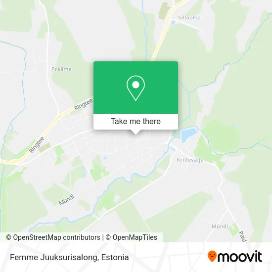 Карта Femme Juuksurisalong