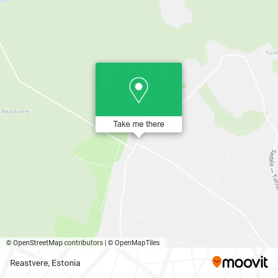 Карта Reastvere