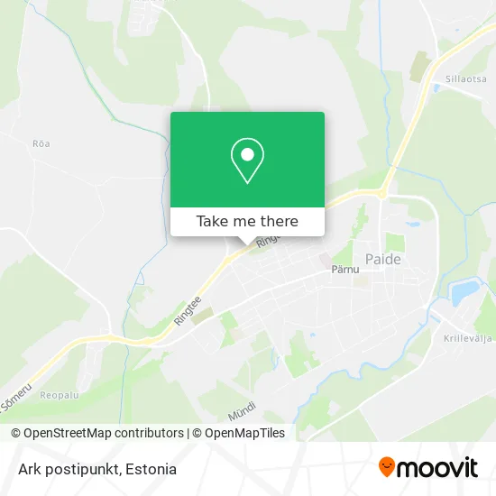 Карта Ark postipunkt